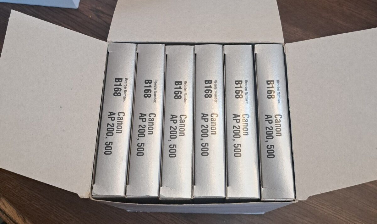 Nu-Kote B168 Canon AP 200,500 Ribbon (6 Pack)