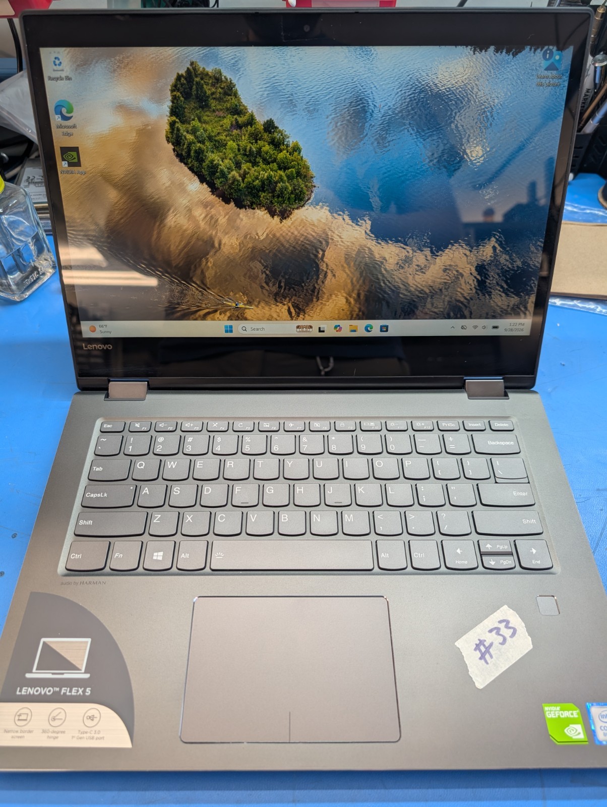 Lenovo IdeaPad Flex 5 1470 14" i5-8250U 1.6GHz 8GB RAM 256GB SSD GeForce 940MX