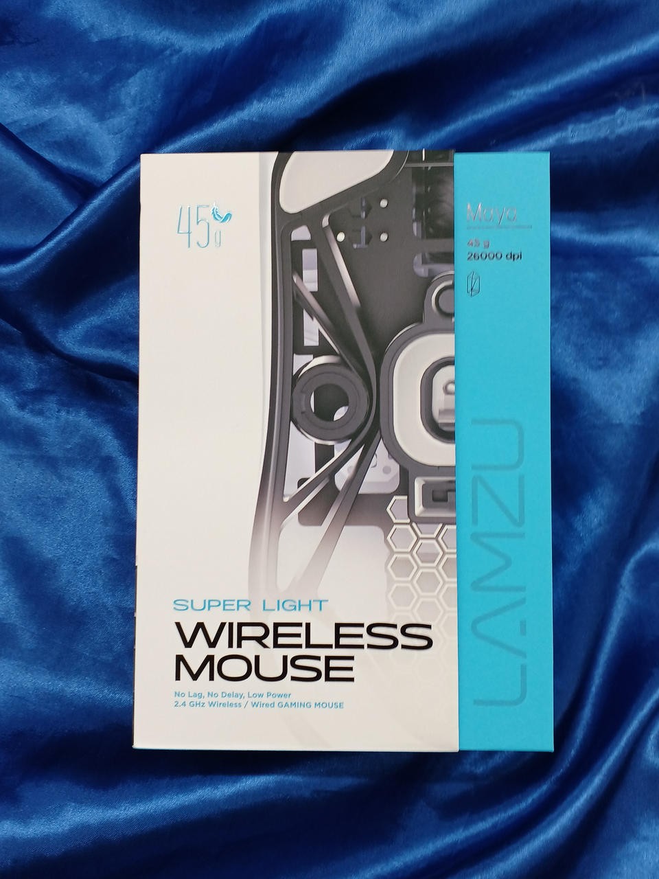 LAMZU Maya White Wireless Gaming Mouse