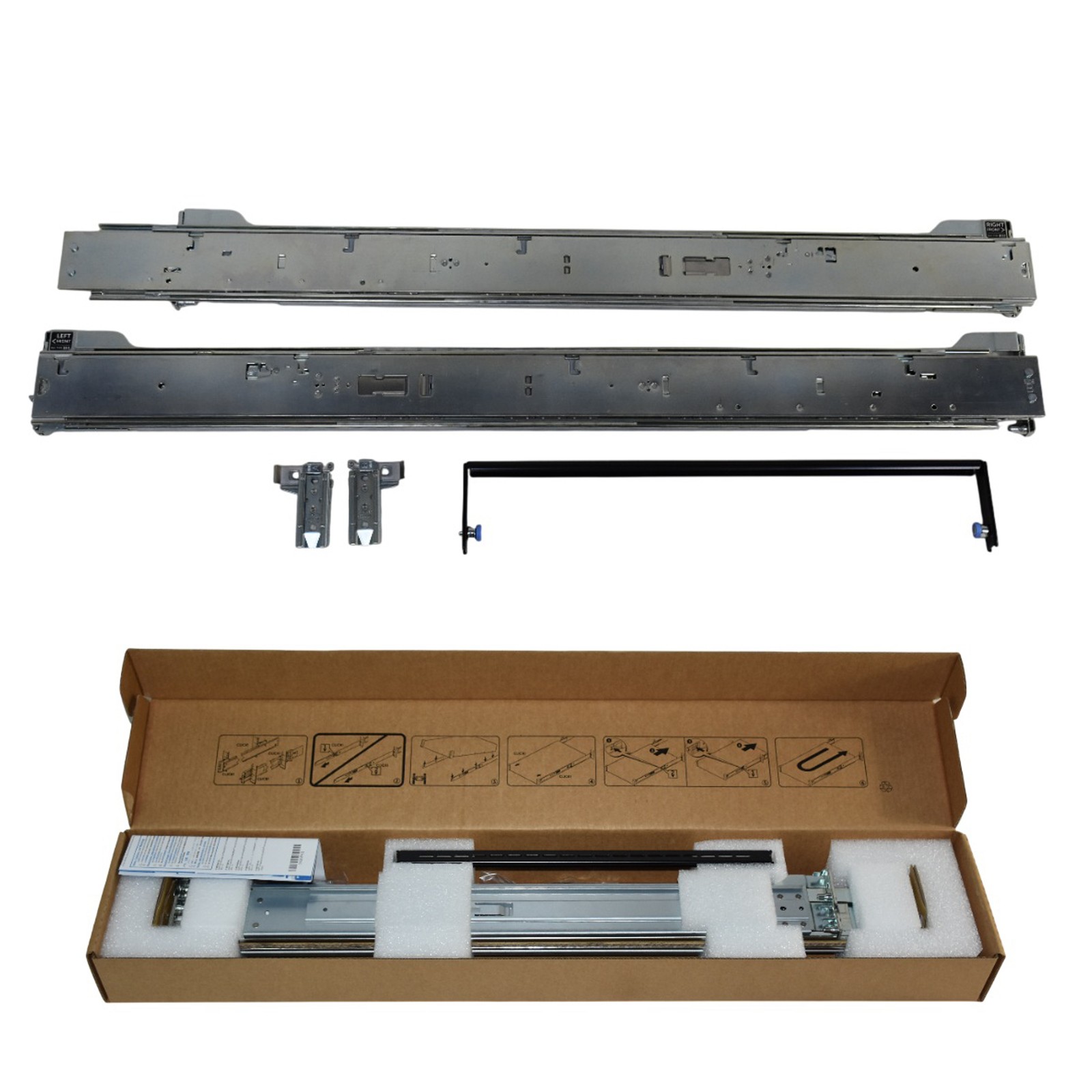 Dell PowerEdge FX2 FX2S Server Rail Kit – Sliding Ready Rails T9V86