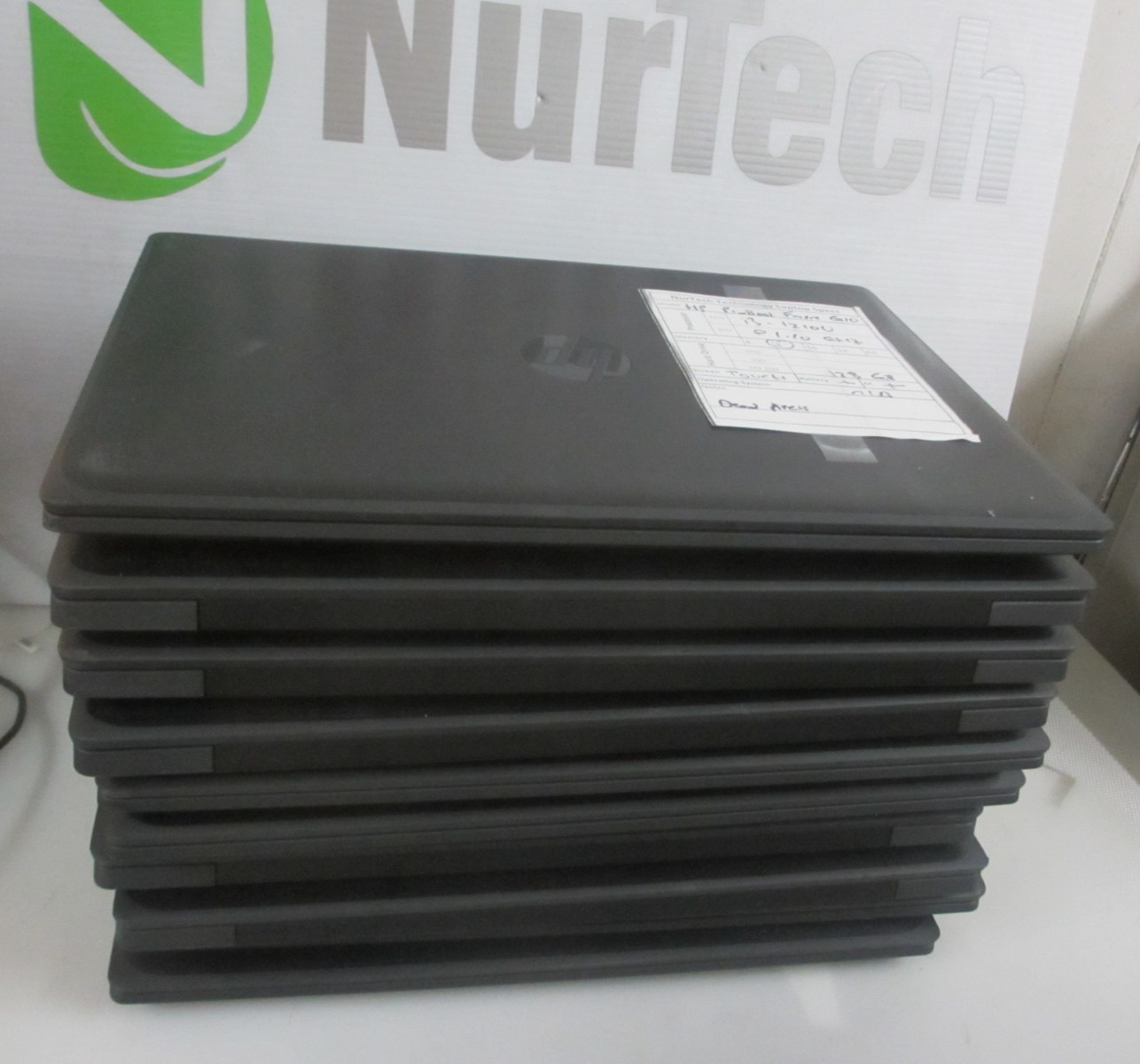LOT 10 HP Probook Fortis G10 I3-1210U 1.10GHZ 8GB 128GB M2SSD APTOP +AC **READ