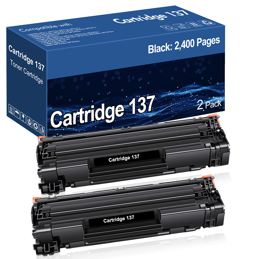 2x High Quality CRG 137 Toner Fits for Canon 137 Toner Cartridge MF216n MF247dw