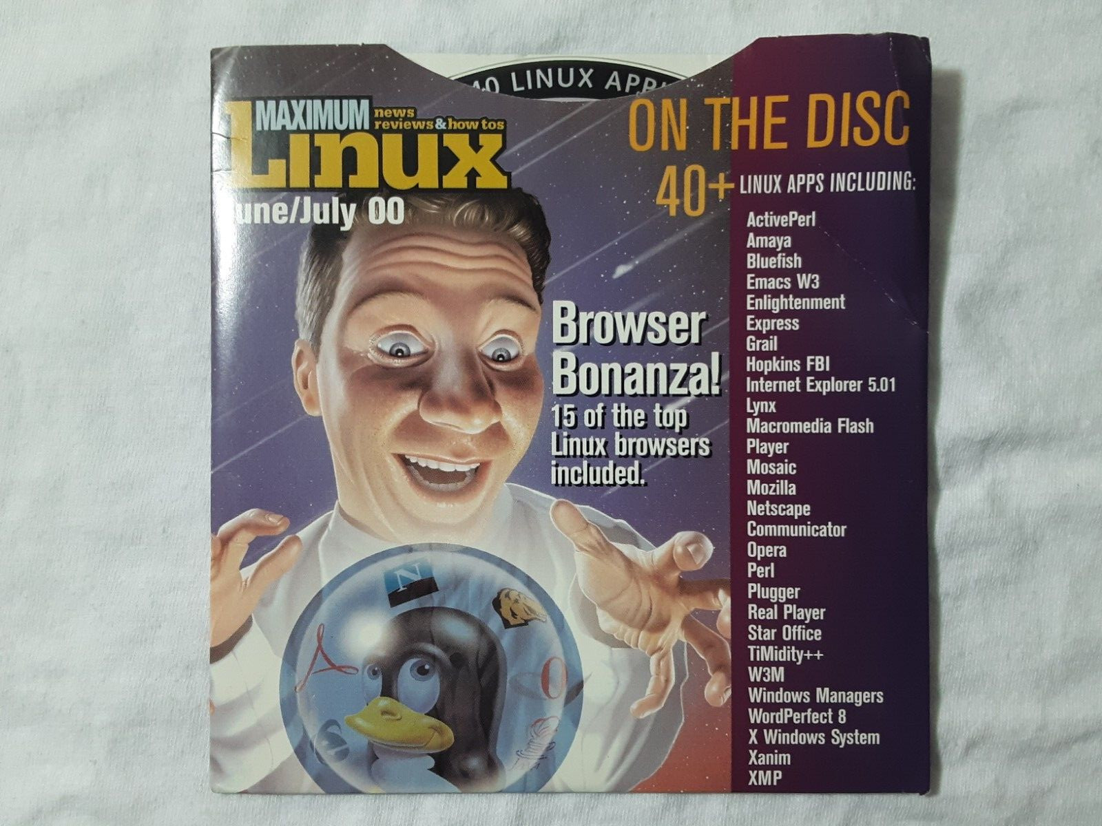 Maximum Linux Browser Bonanza 40+ Apps June July 2000  Amaya Xanim