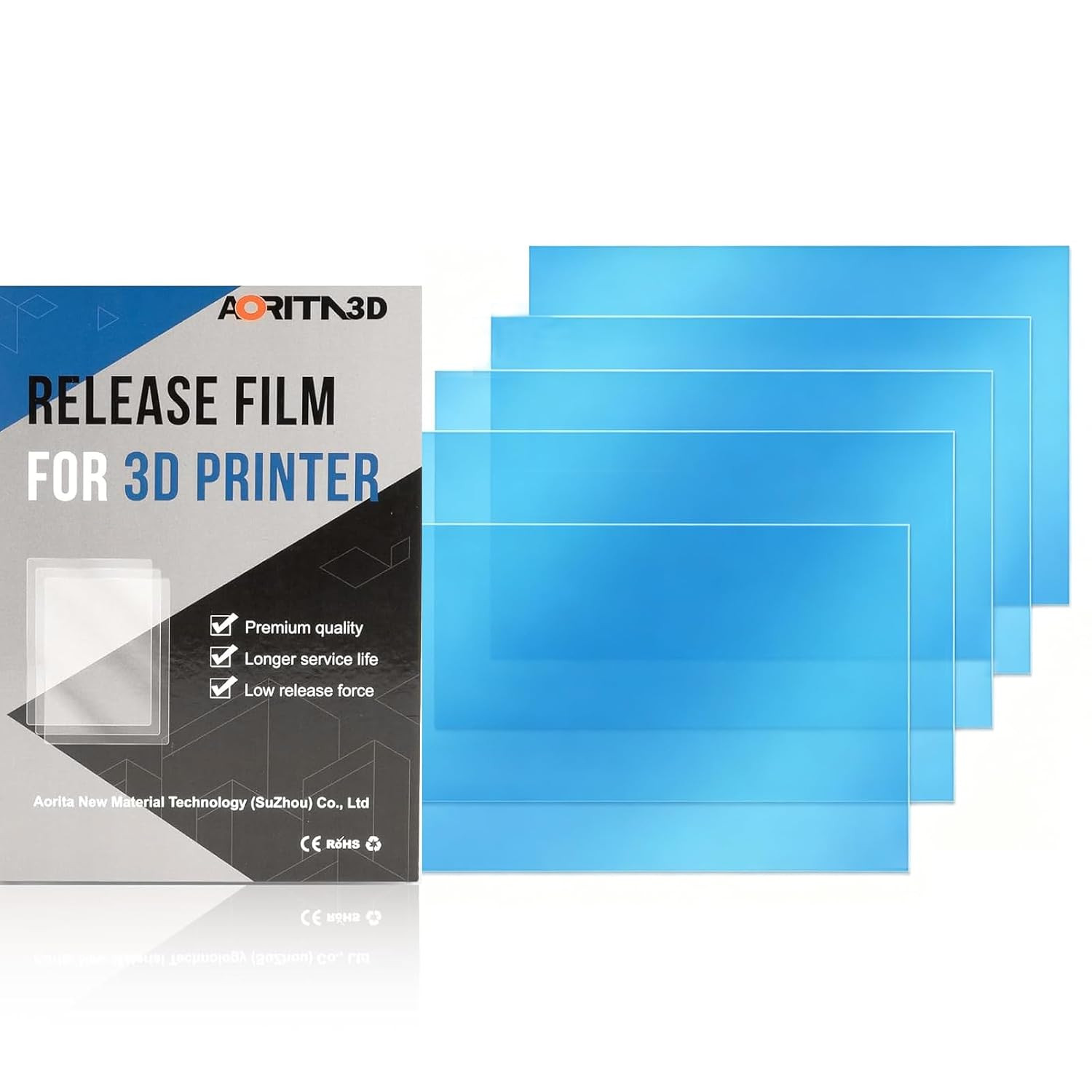 Pfa Film 5Pcs 280 * 200Mm Nfep Film for Elegoo Saturn Series Creality Halot-Sky,