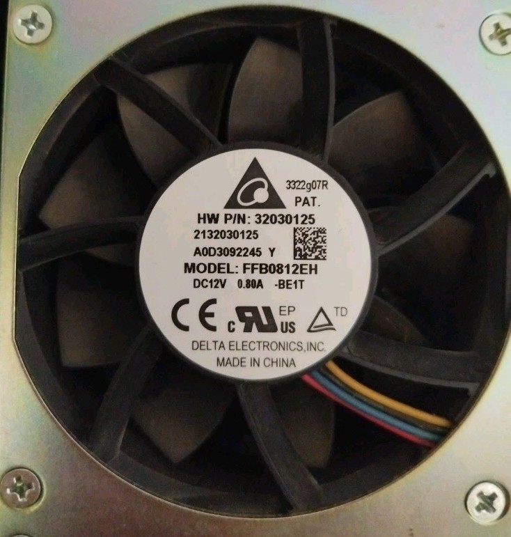 Delta Electronics FFB0812EH 12V 0.8A 4 Lines 4pin High Speed Power Cooling Fan