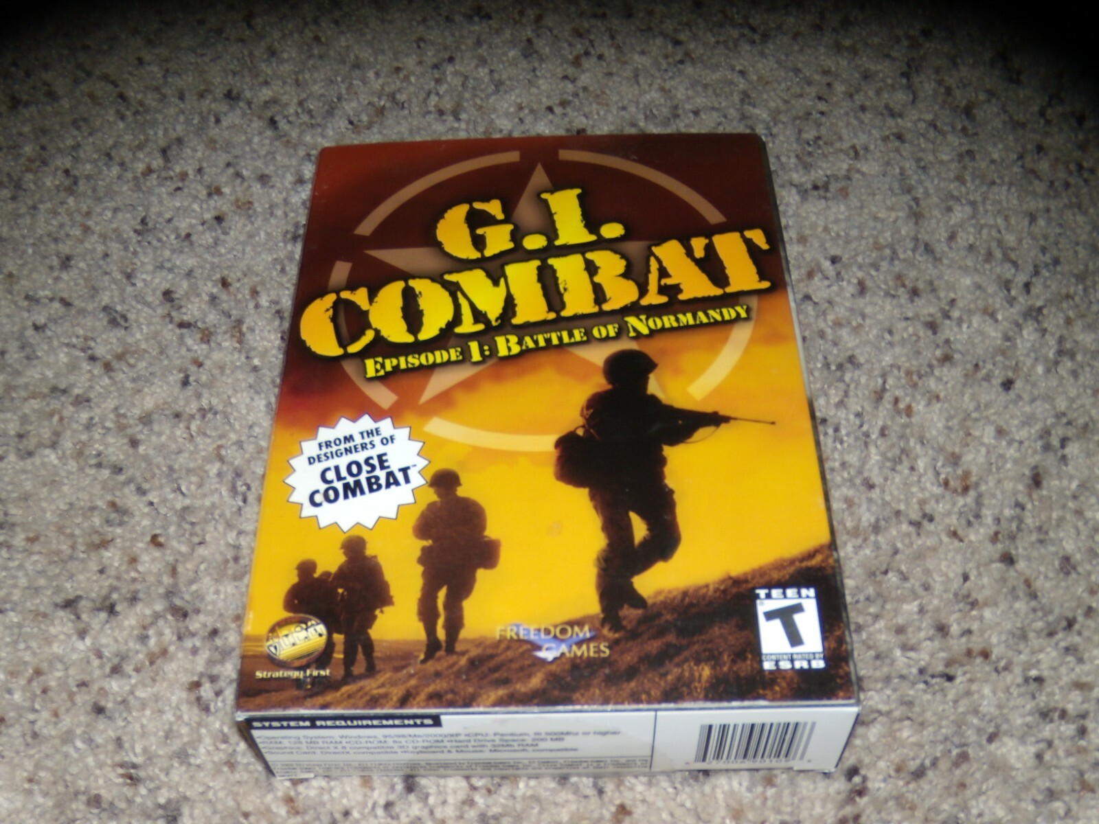 G.I. Combat Episode 1: Battle of Normandy (PC, 2002) New in Box