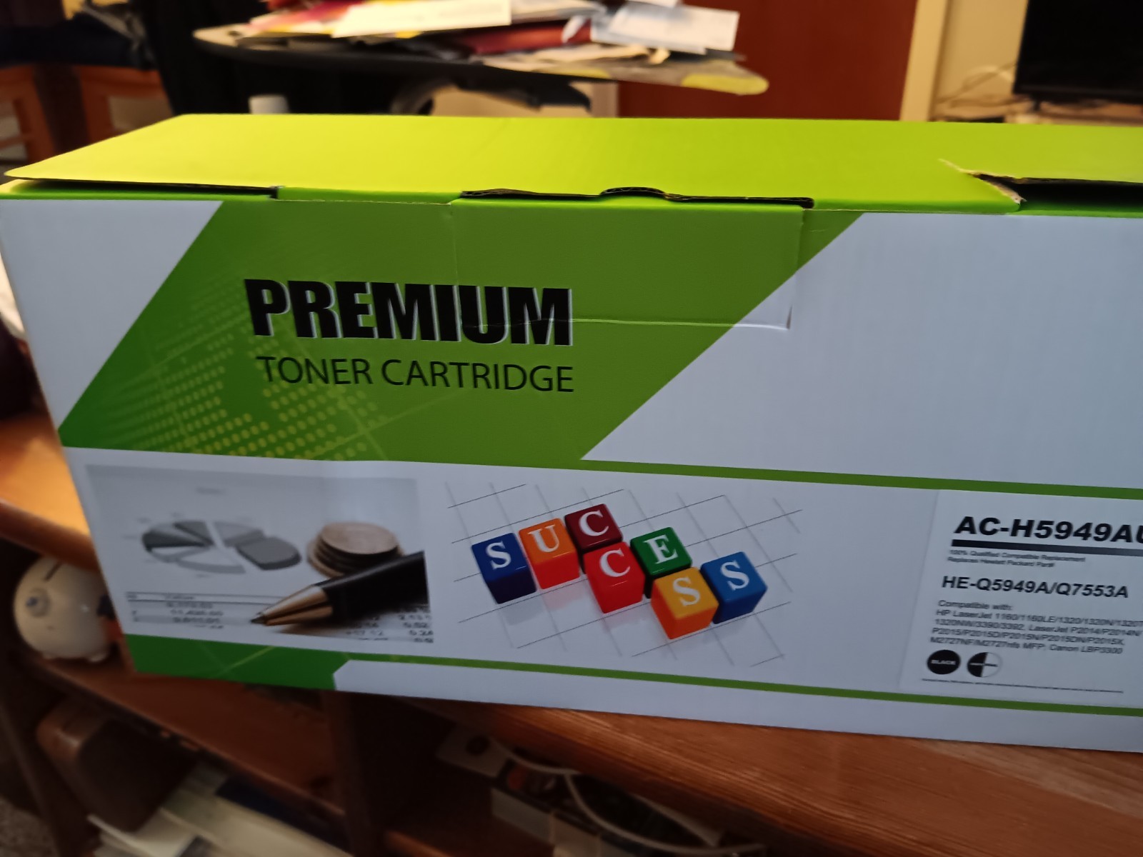 Premium Toner Cartridge Black AC-H5949AU, HE-Q5949A/Q7553A