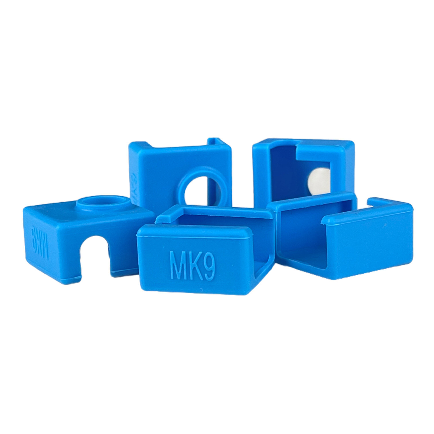 5 pack - MK9 (fits MK7 & MK8 also) Heating Block Silicone Sock Insulation Cover