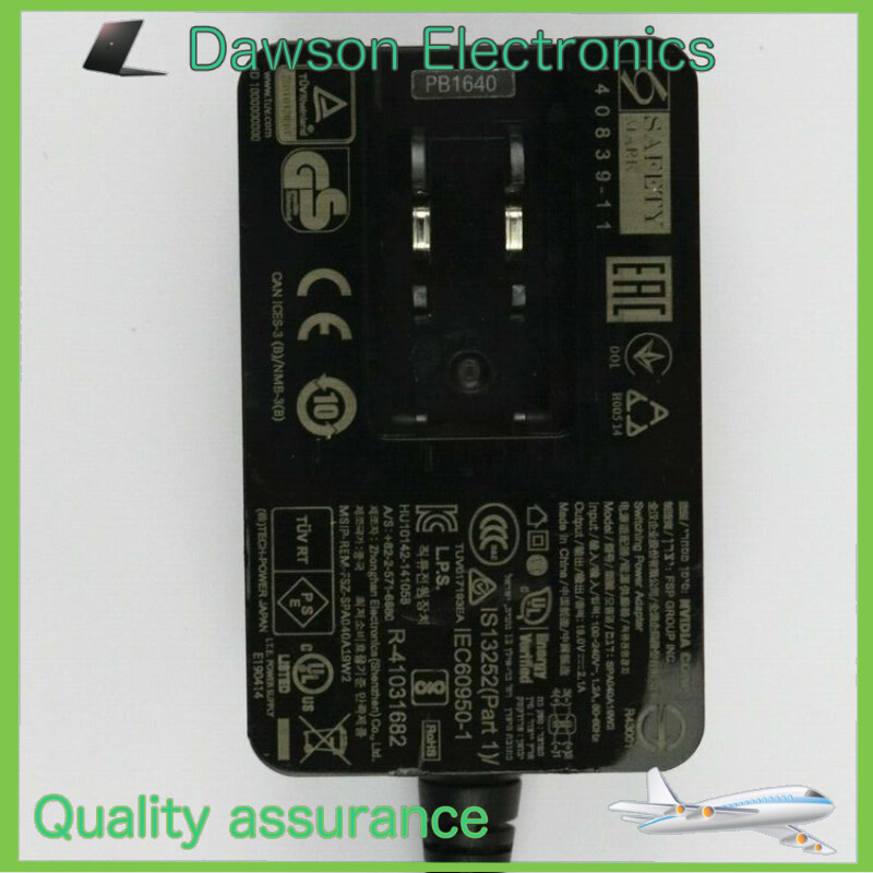 TV Pro Media Server AC Adapter Power Supply SPA040A19W2 Original Nvidia Shield 