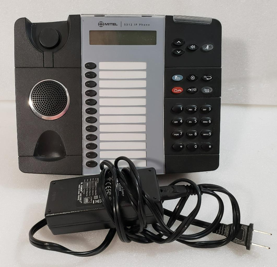 Mitel 5312 IP Phone Used Very Good Condition with Power Supply