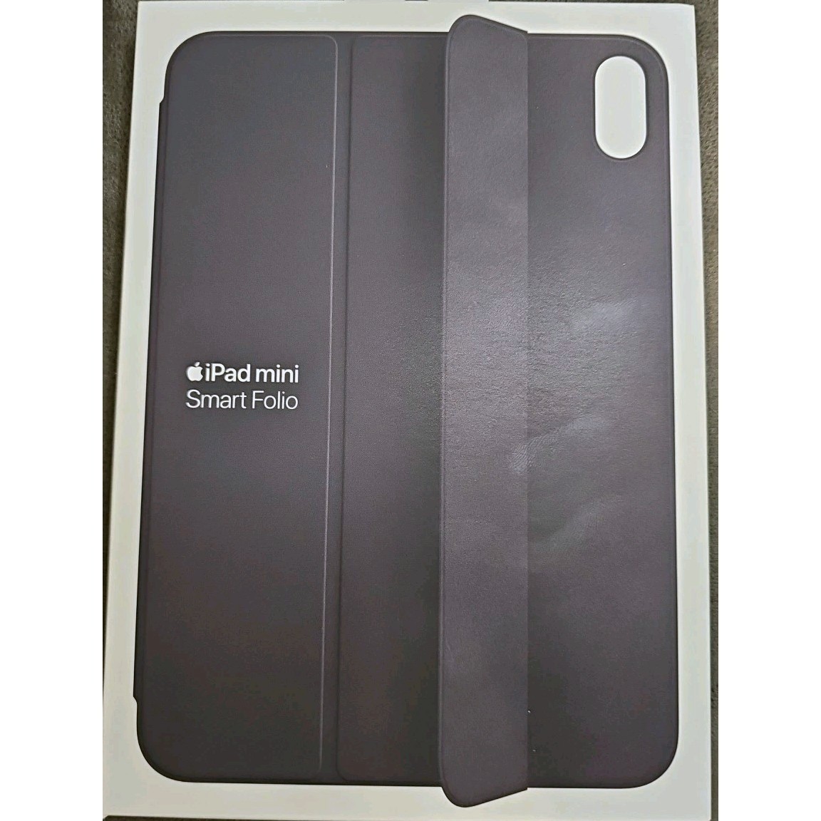 Apple iPad Mini Smart Folio (A17 Pro & 6th Gen) Charcoal Gray NIB MC2Q4ZM/A