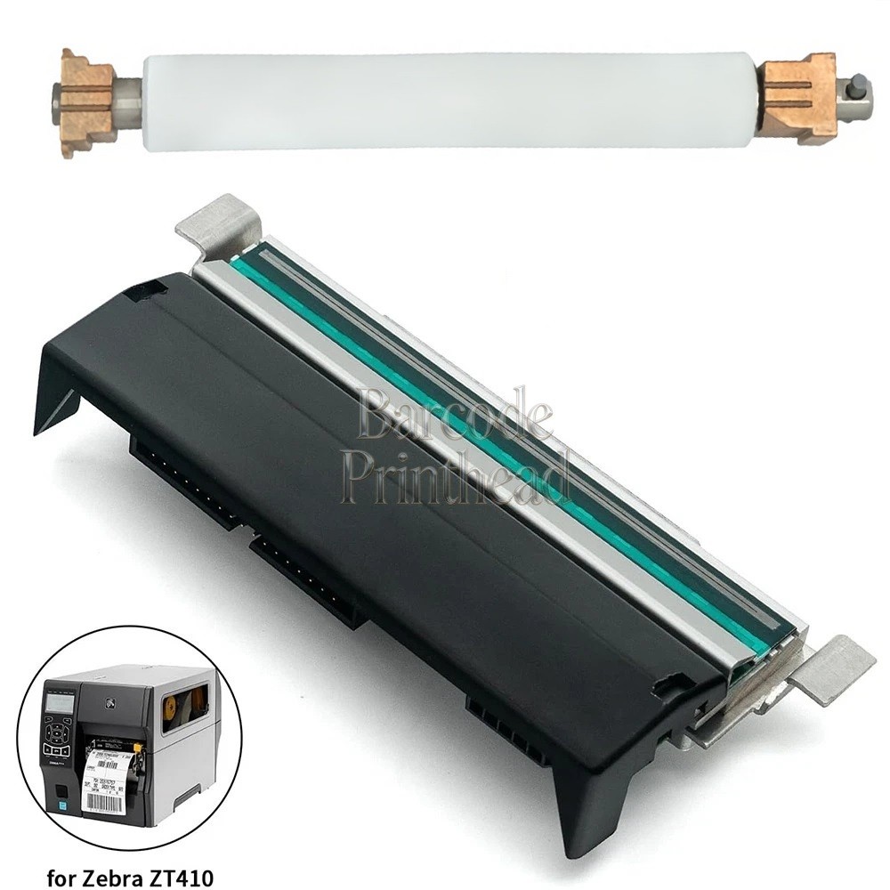 ✅P1058930-010 NEW Printhead & Platen Roller for Zebra ZT410 ZT411 Printer 300dpi