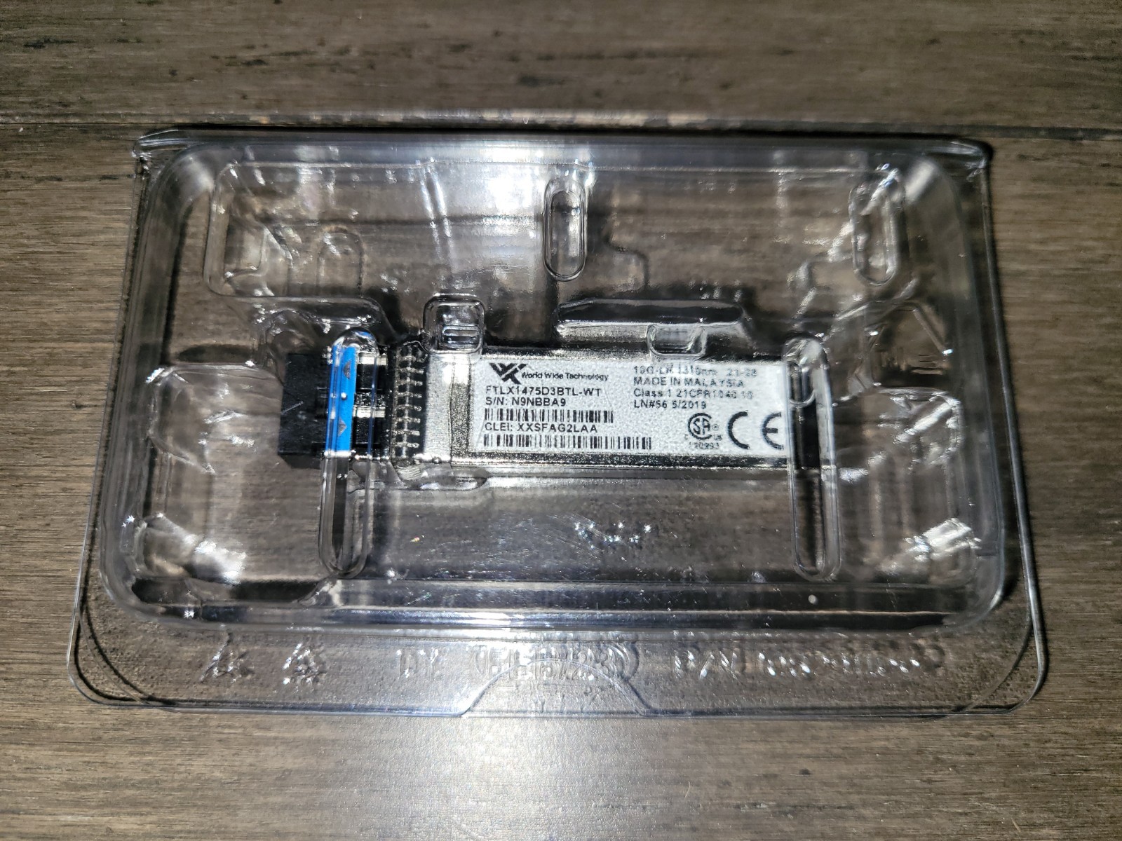Finisar FTLX1475D3BTL 10gbase-lr/lw SFP+LR 10km 1310nm Transceiver Module