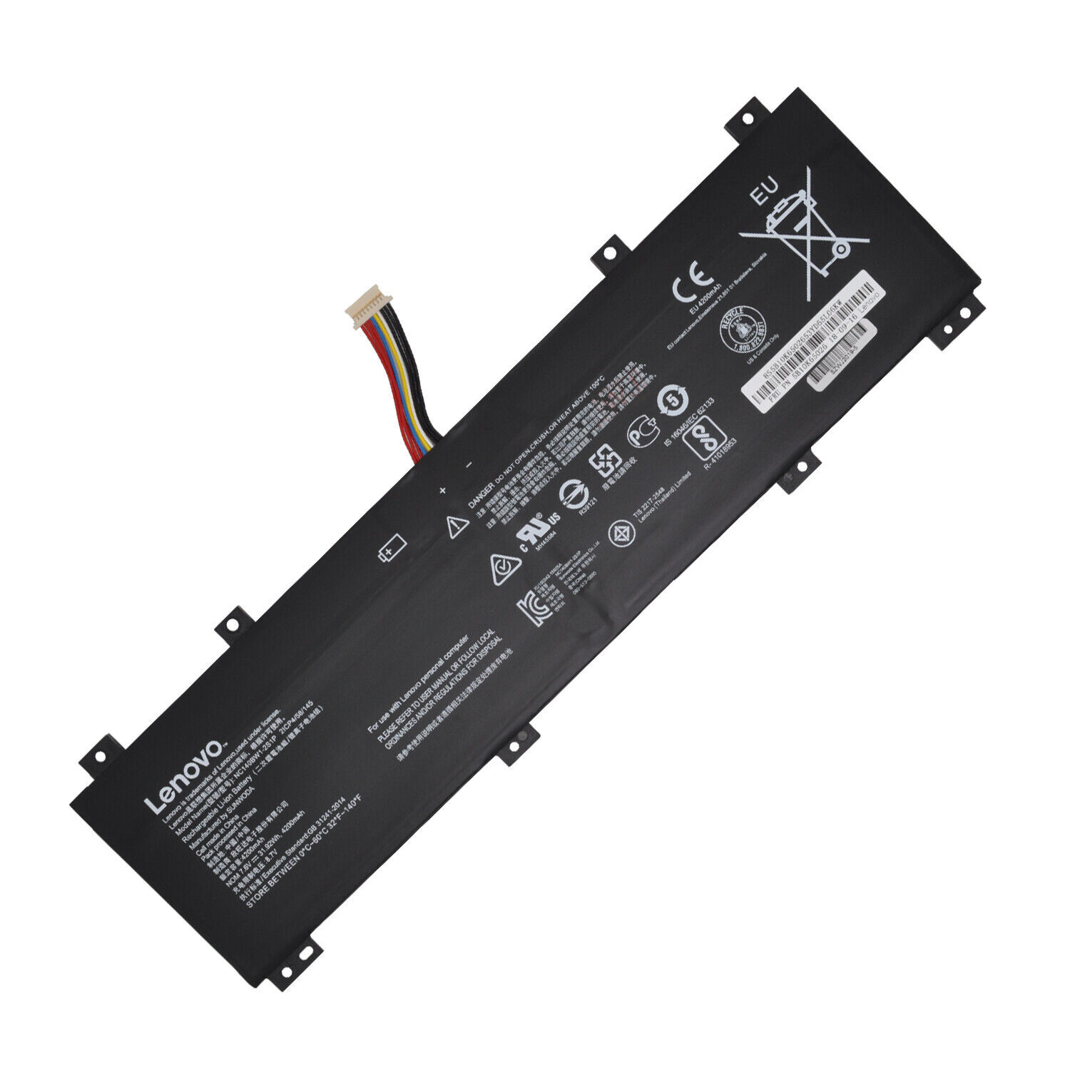 Genuine Laptop Battery NC140BW1-2S1P For Lenovo IdeaPad 100S-14IBR 14" 0813002