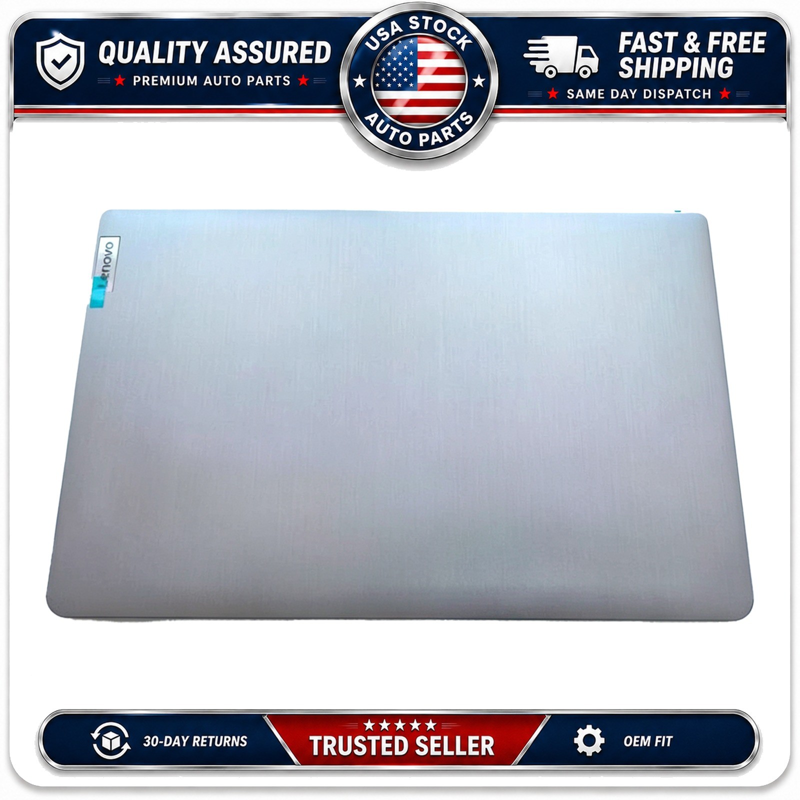 Replacement Silver LCD Rear Cover for Lenovo IdeaPad 3 15ITL6 15ALC6 82H8