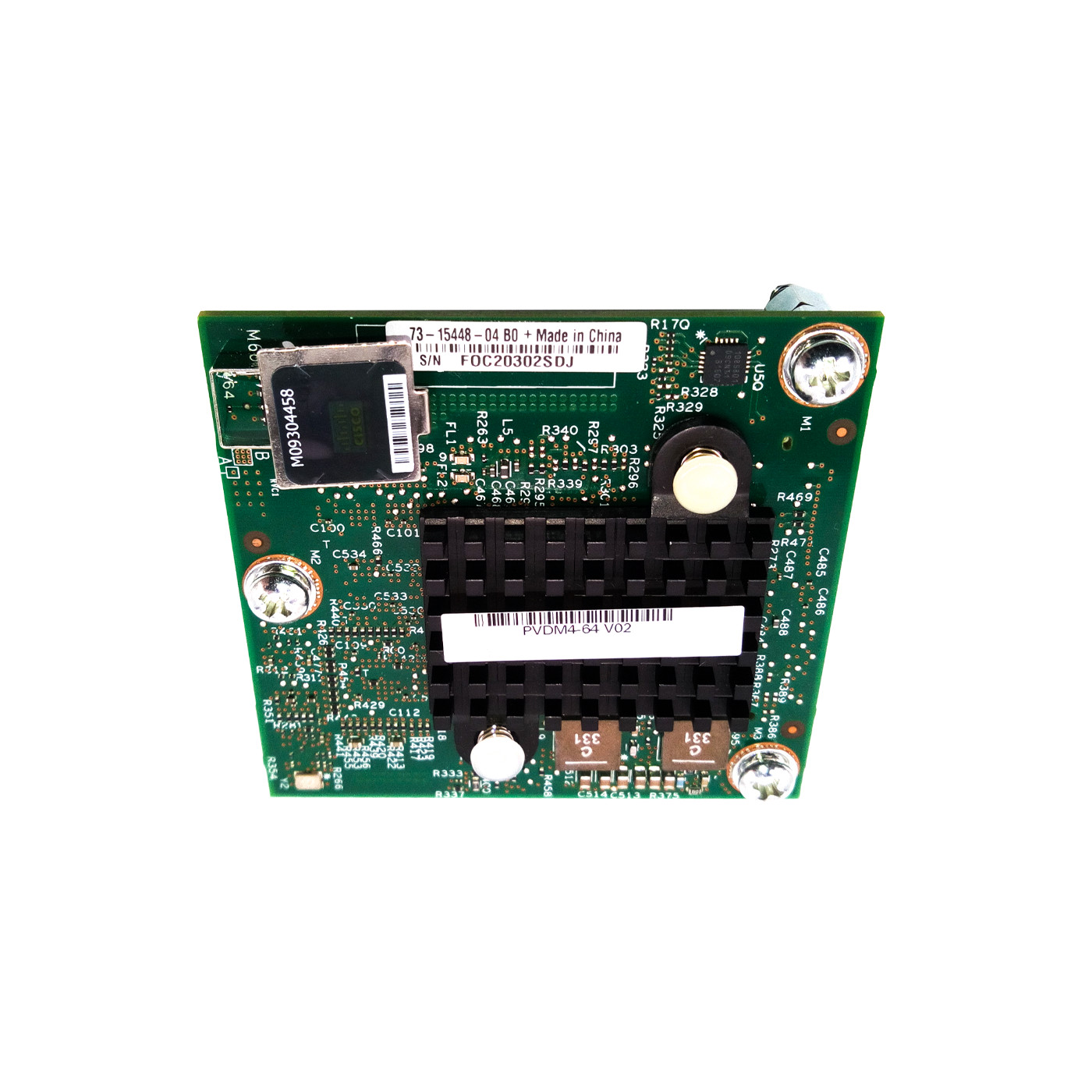 Cisco PVDM4-64 64-channel High-Density Voice DSP Module T1/E1