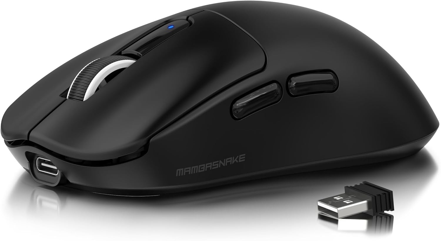 MAMBASNAKE x ATTACK SHARK M3 Wireless Gaming Mouse, 39g Lightweight PAW3395PRO