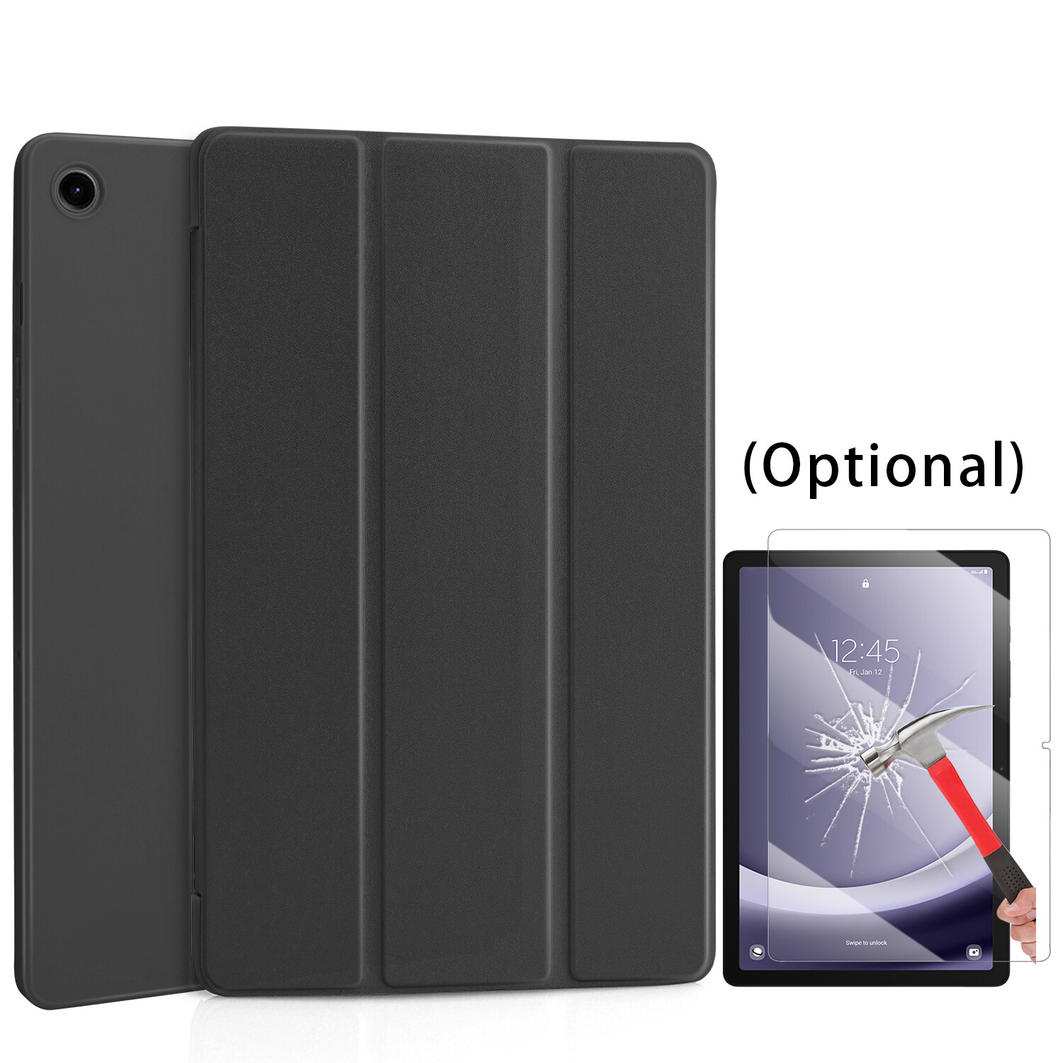Leather Stand Case Cover /Screen Protector For  Samsung Galaxy Tab A11+ 11" 2025