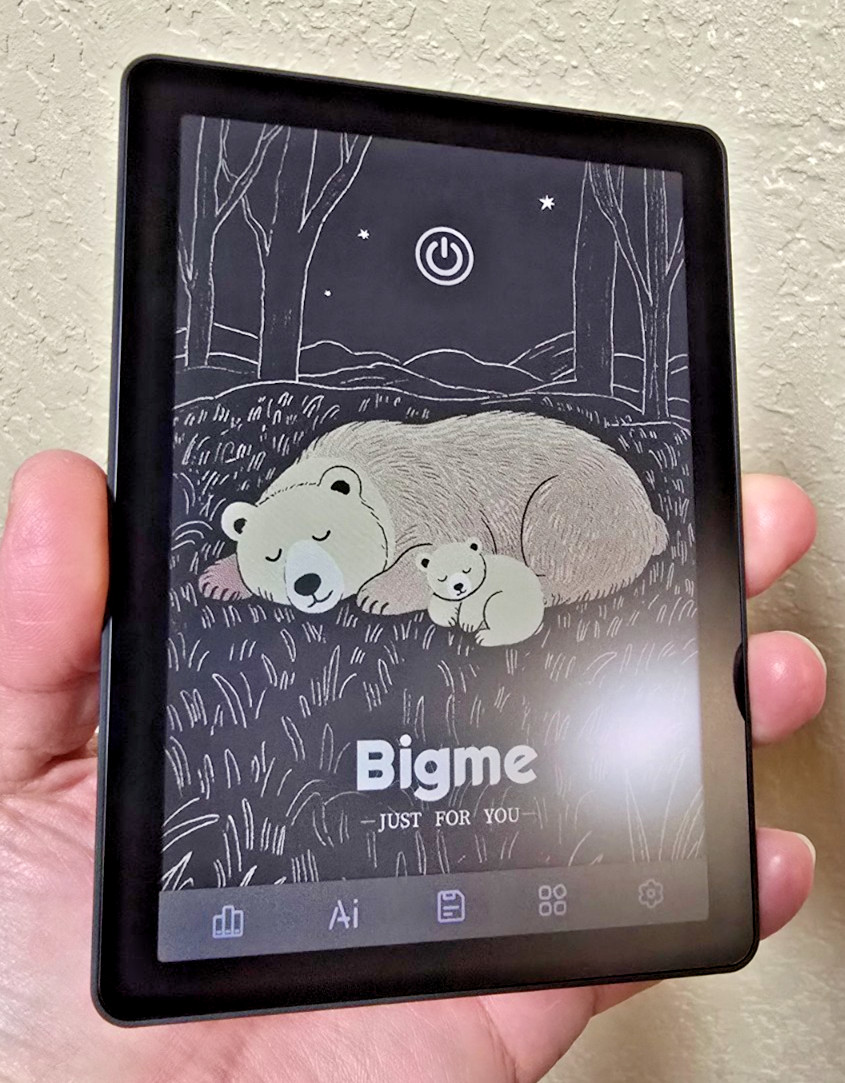 Bigme B6 PRO 6''premium color ebook reader with up to 75FPS-Black