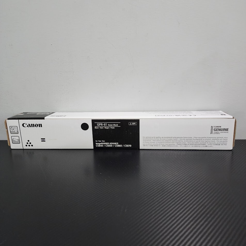 Canon 3763C003AA GPR-61 Black High Yield Toner Cartridge