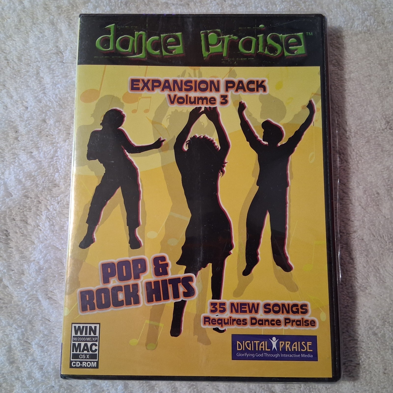 Dance Praise Expansion Pack Vol 3: Pop & Rock Hits PC Windows Xp/Mac - Sealed