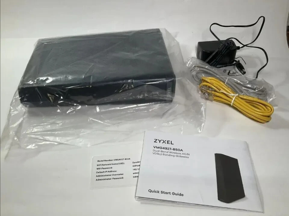 Zyxel  AC2300 VDSL2 Bonding Gateway. VMG4927-B50A Dual-Band Wireless