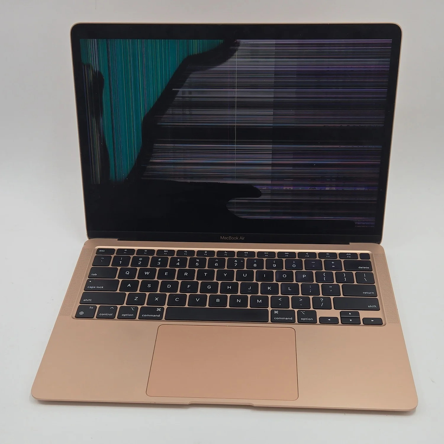 Broken 2020 Apple MacBook Air 13.3" M1 7C 8GB RAM 256GB SSD Bad LCD Touch Read