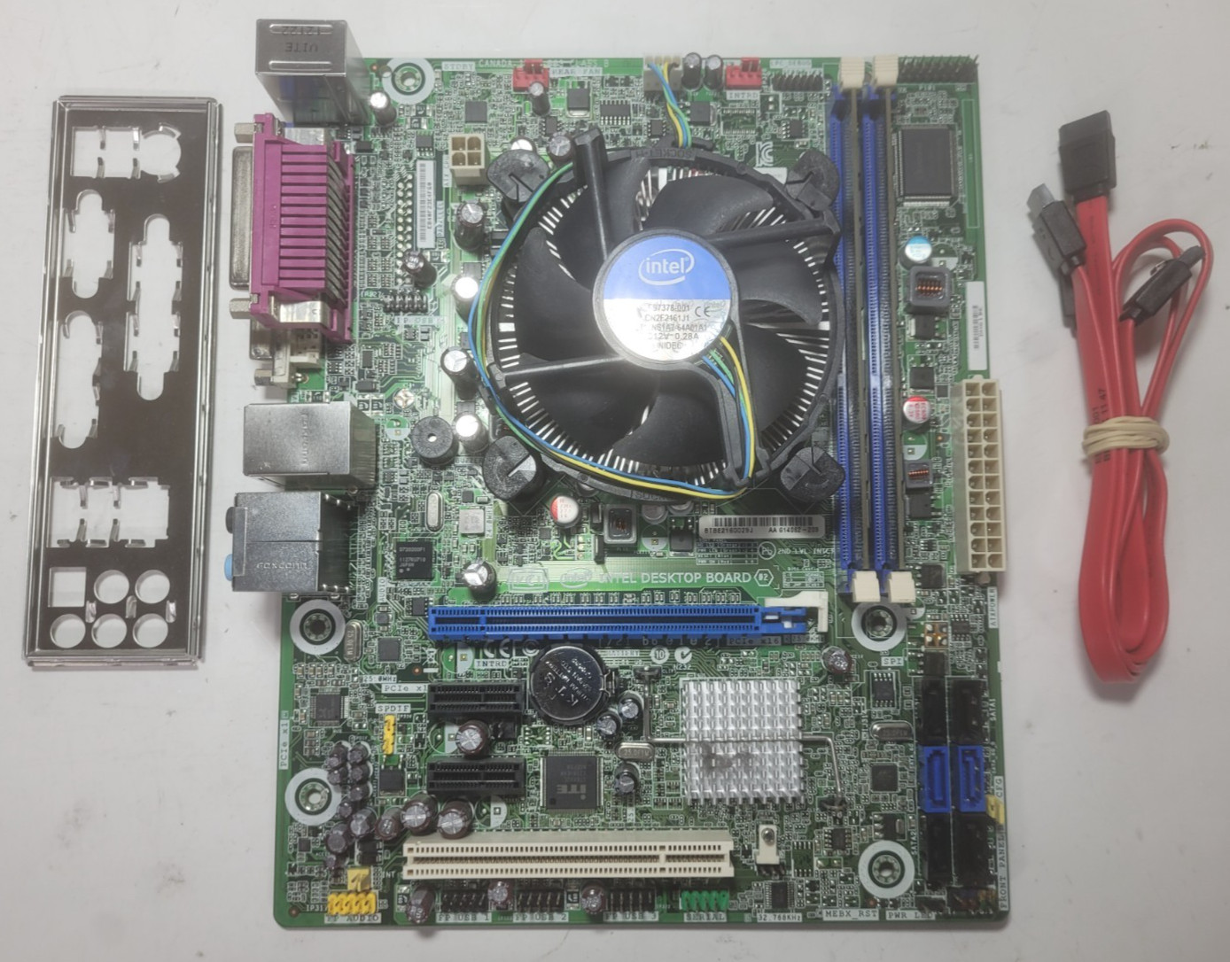 Intel DH61WW Motherboard Core I5-2310 4GB RAM, IO Shield # 2299