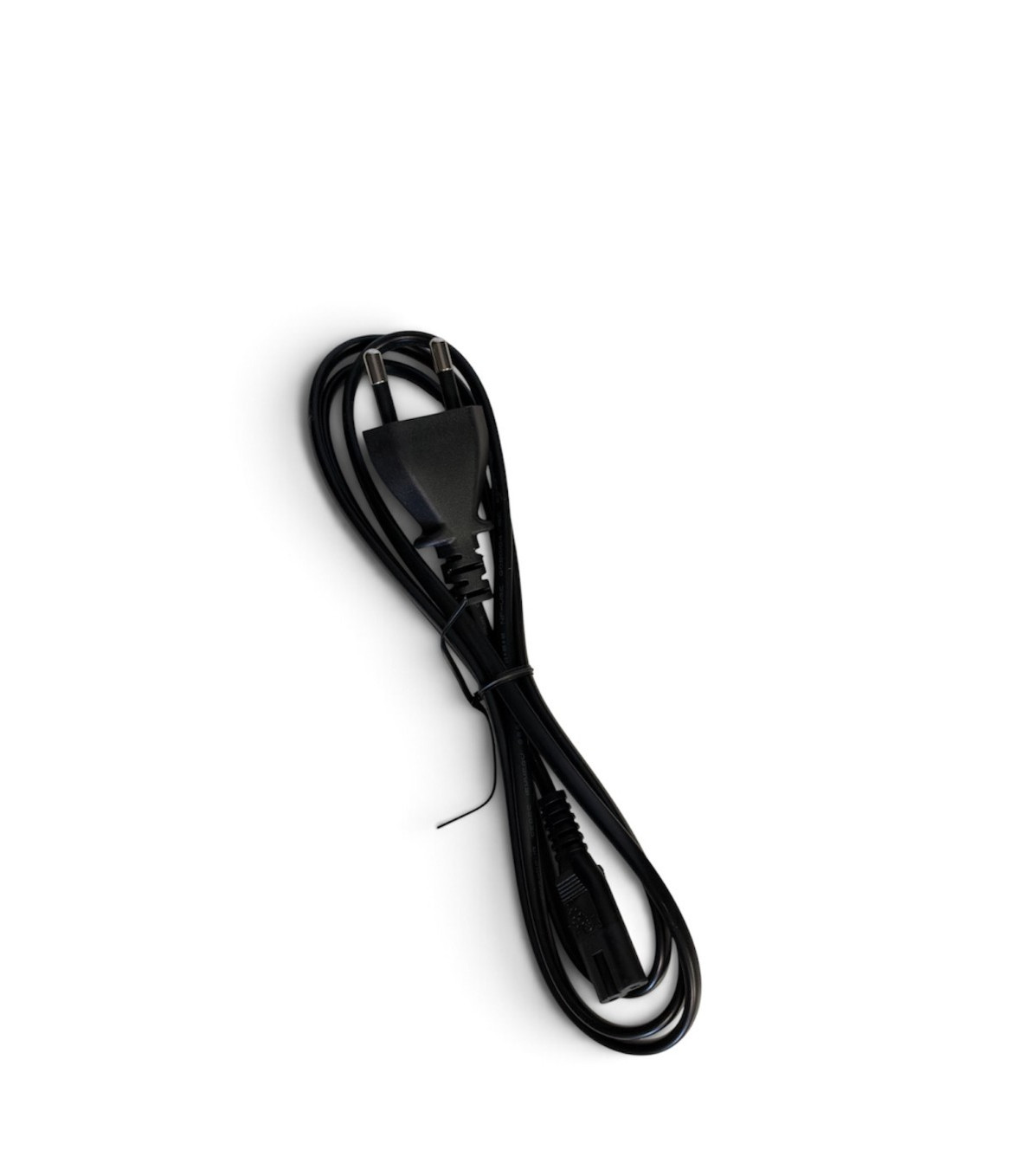 EU Plug to IEC C7 Figure 8 Power Cord Cable for TV, PS4, PS5 & Electronics