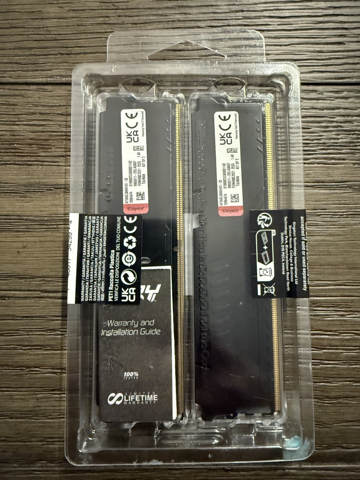 OPEN box Kingston 32GB(2x16GB) KF560C30BBEK2-32 FURY Desktop DDR5-5600 *test*794