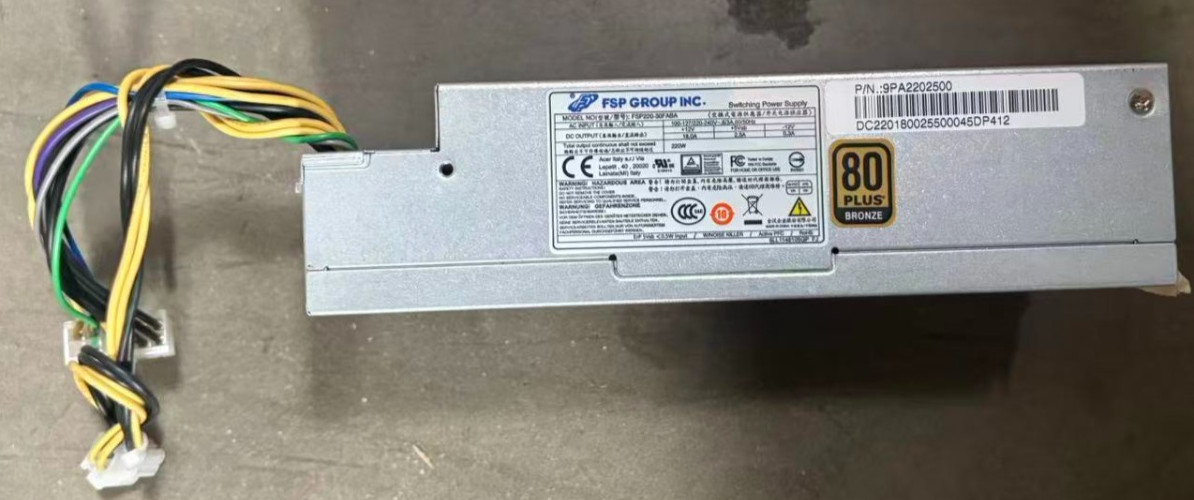 FSP 220W Power Supply FSP220-30FABA 9PA2202500 for Acer B630 X2640G X4630G
