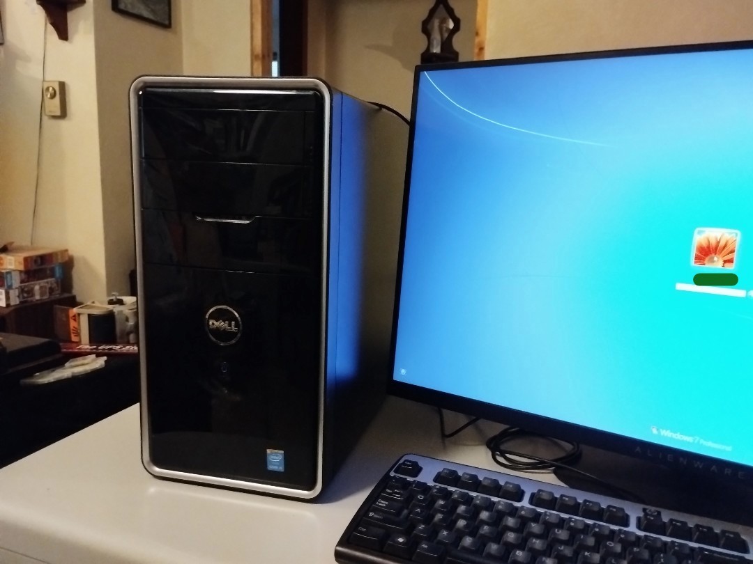 Dell Inspiron 3847 home office PC; w/ Intel Core i5 + DVD reader/writer; works