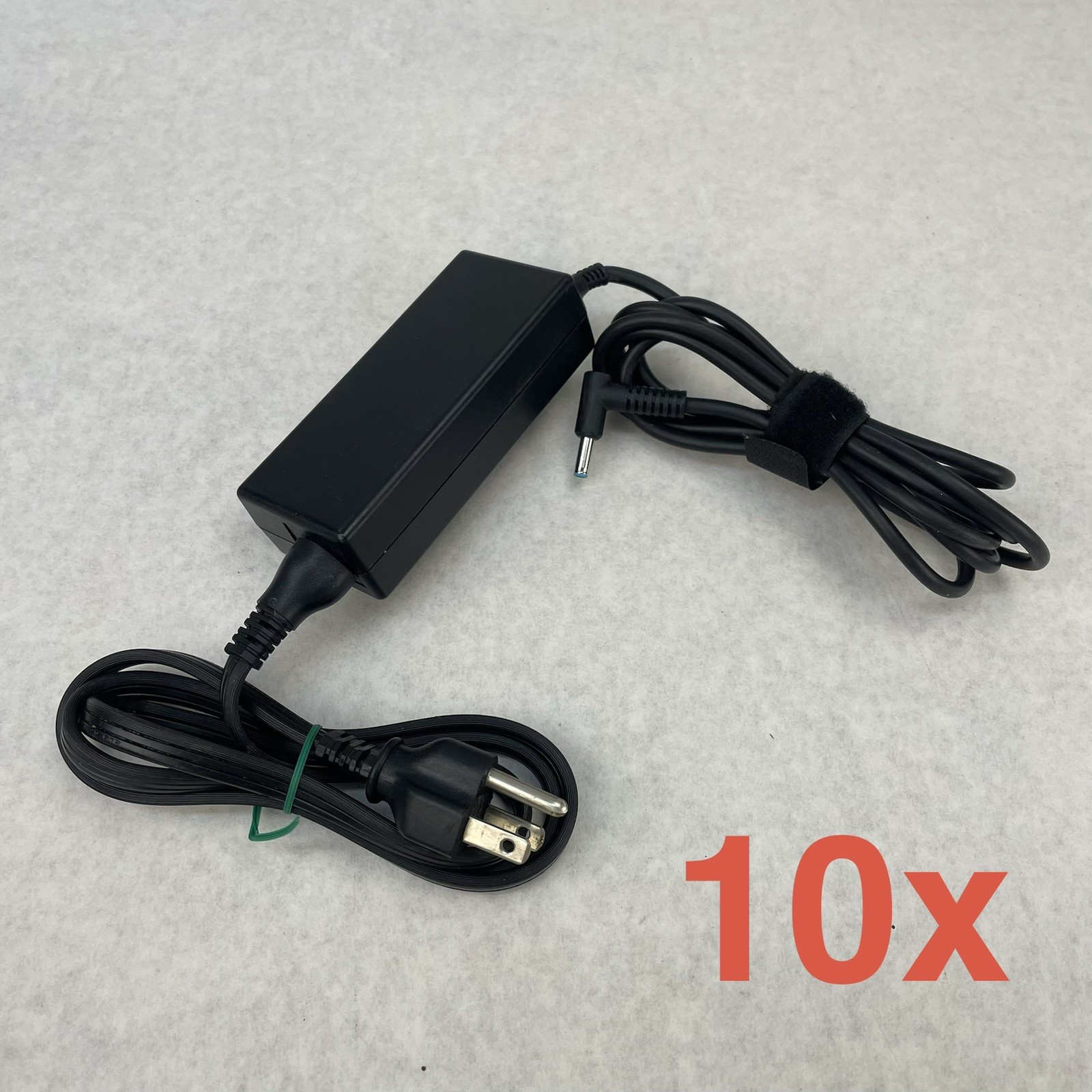 HP 65W Blue Tip AC Adapter Mixed Lot of 10