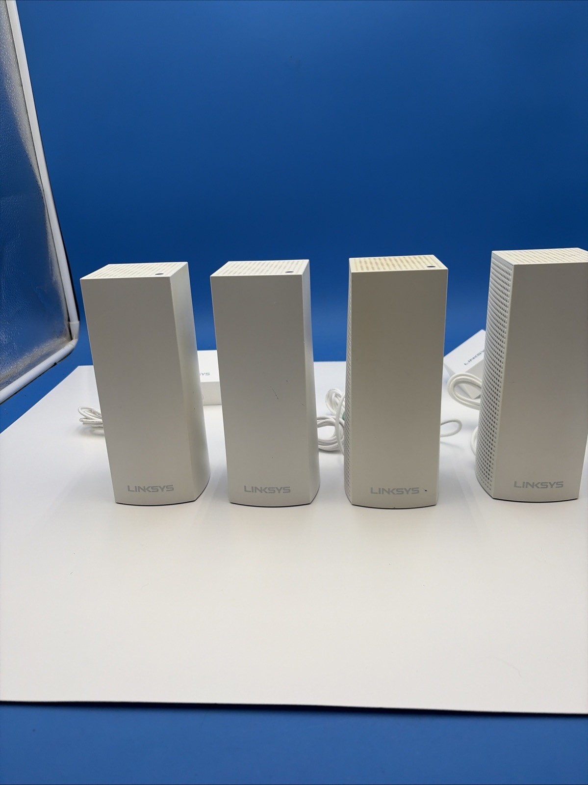 Lot of 4 Linksys WHW03 v2 Velop WiFi-5 Tri-Band Mesh Router