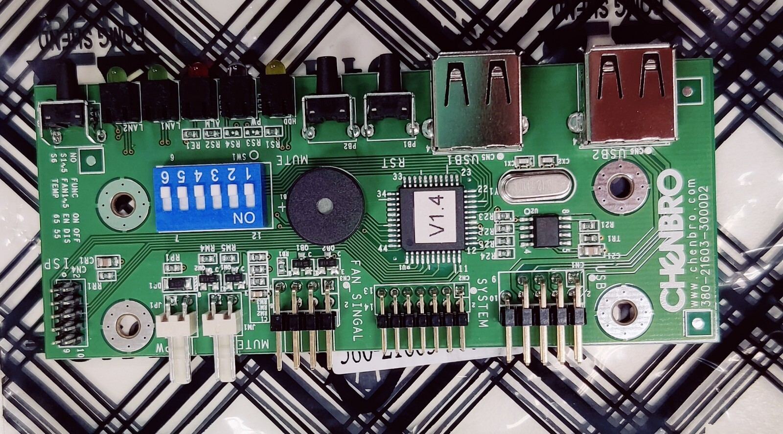 New LED board 380-21603-3000D2 for RM216, RM215 etc chassis by Chenbro