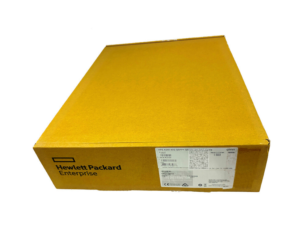 JG327A I Genuine Open Box HP Network Cable 9.84 ft - 1 x Male QSFP