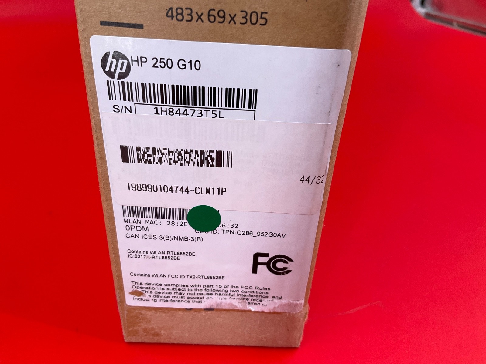 HP 250 G10 i5-1334U 16GB 256GB 15.6" Windows 11 PRO B5MF3UA 🇺🇸✨🇺🇸✨ NEW