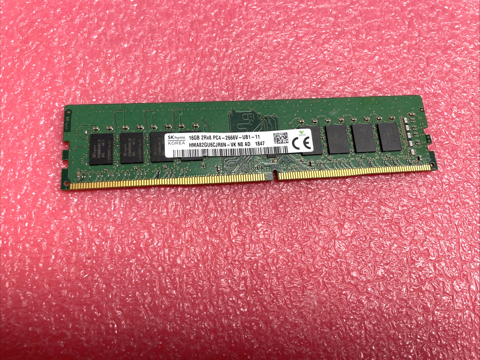 HMA82GU6CJRBN-VK ND AD SK HYNIX 16GB (1X16GB) 2RX8 SERVER MEMORY