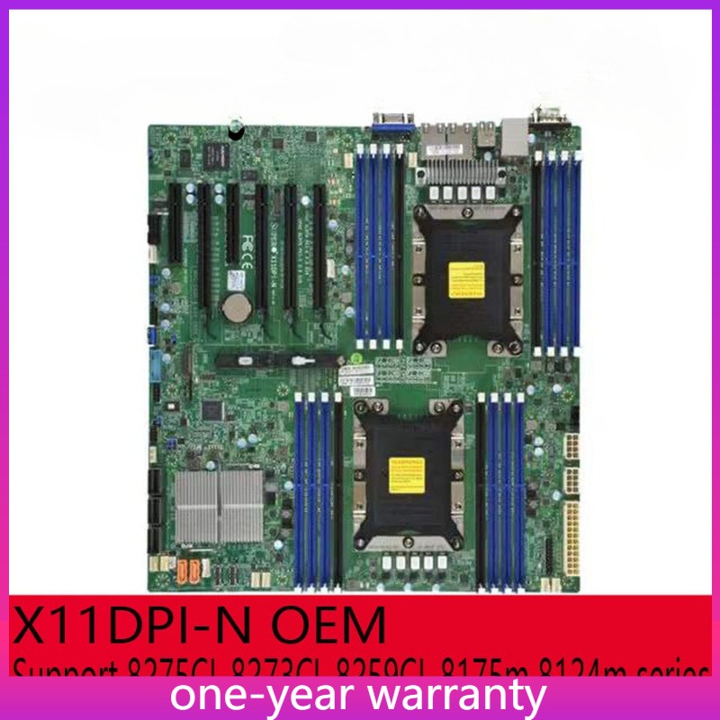 Supermicro x11dpi-n server motherboard supports platinum 8124m 8171m customized