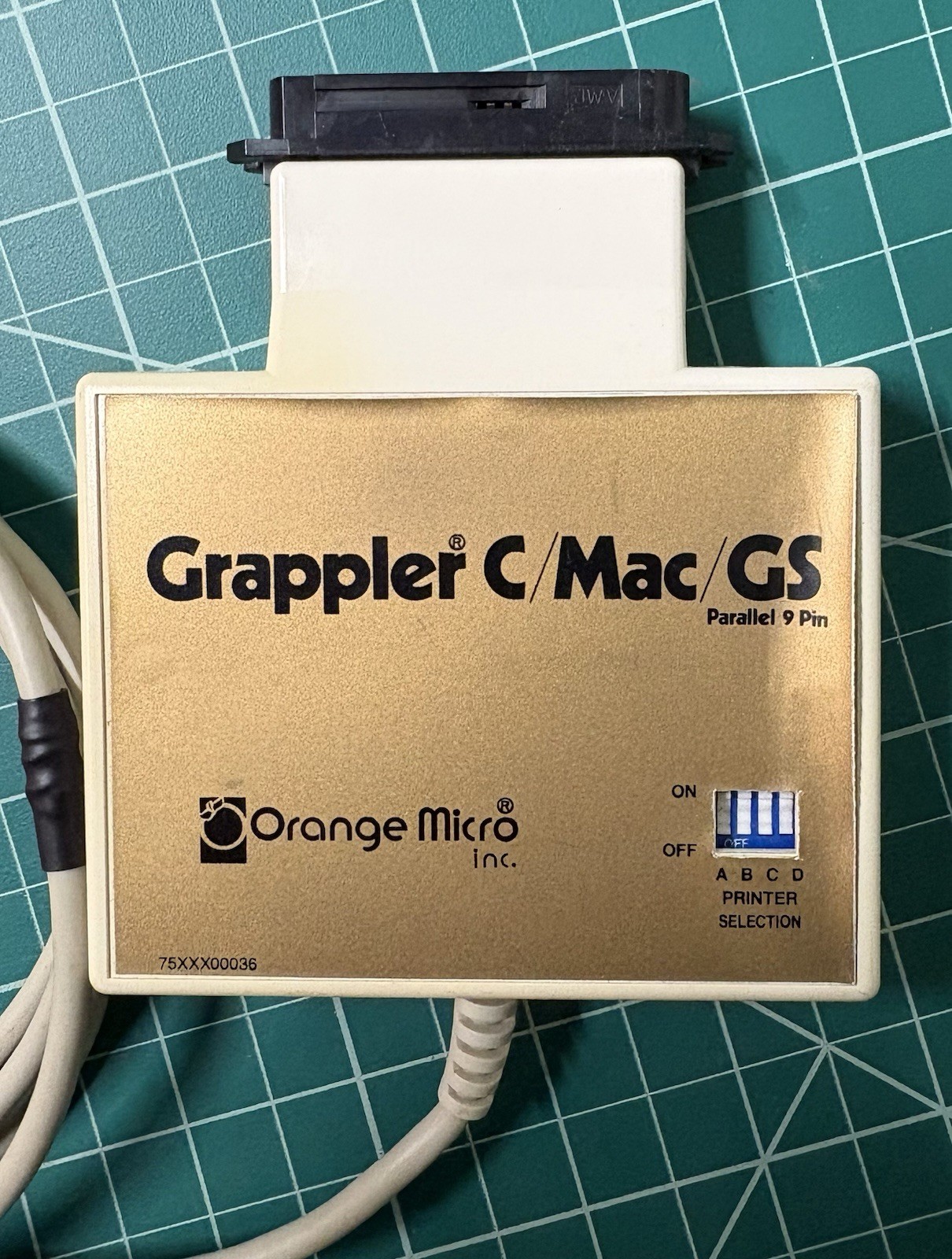 Grappler C/Mac/GS Vintage Printer Interface, Parallel 9 Pin by Orange Micro