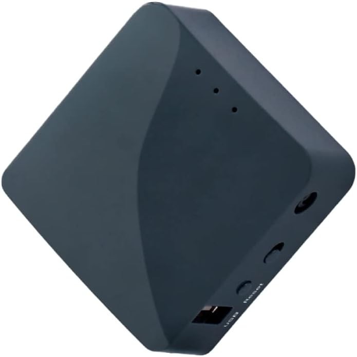 GL.iNet GL-AR300M16 Mini Travel Wi-Fi Router Black Single-Band 2 Ethernet Ports