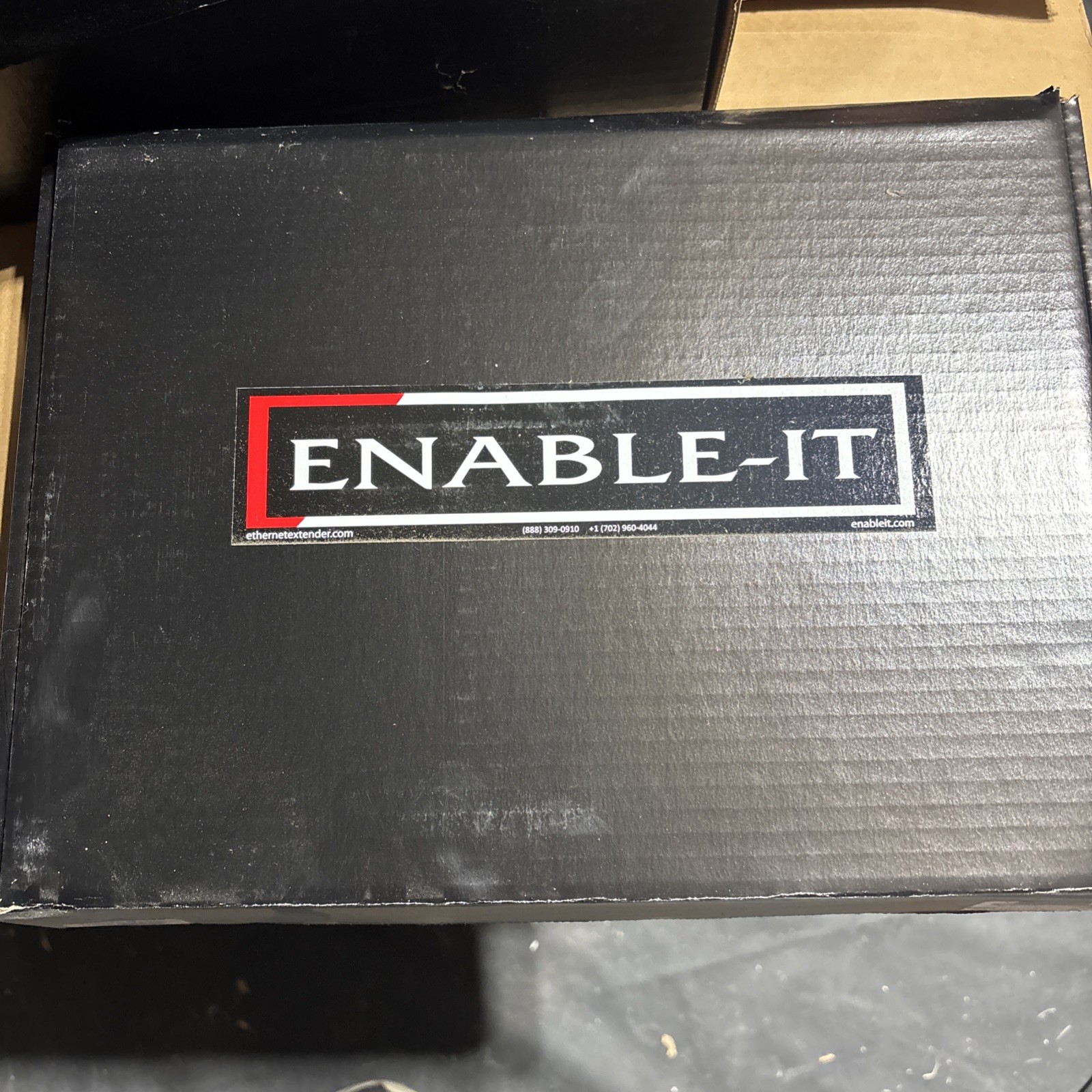 Enable-IT 828WP Outdoor IP68 Rated Waterproof Gigabit PoE Extender NEW OPEN BOX