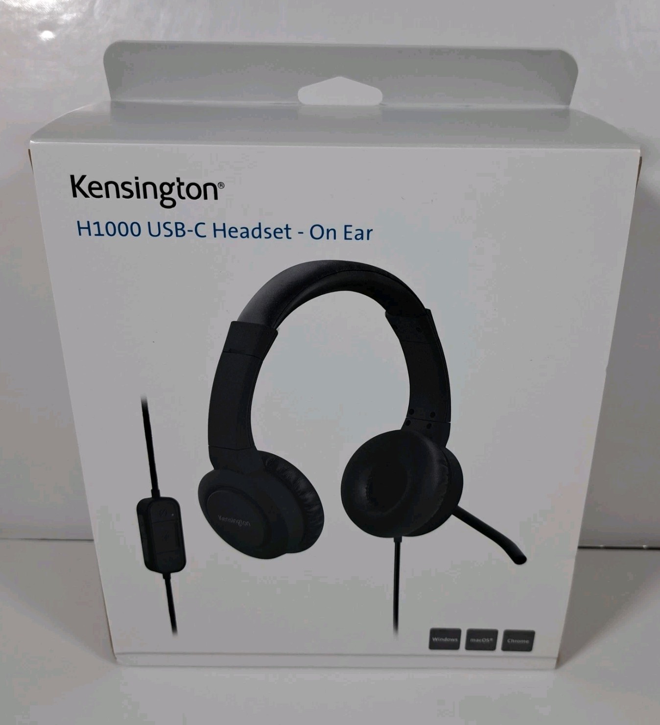 Kensington H1000 USB-C On-Ear Headset K83450WW New 