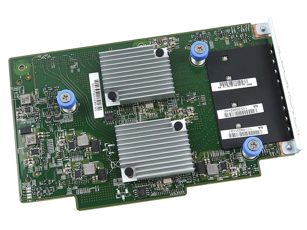 NETAPP AFF-A400 FAS8300 FAS8700 X1161A 25GBPS 4X SFP MEZZANINE CARD 111-04231