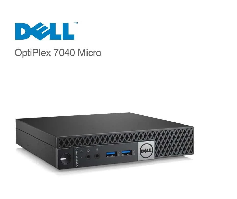 Dell OptiPlex 7040 Micro Intel i5 8GB RAM 256GB SSD Mini PC Windows 10 NO WIFI