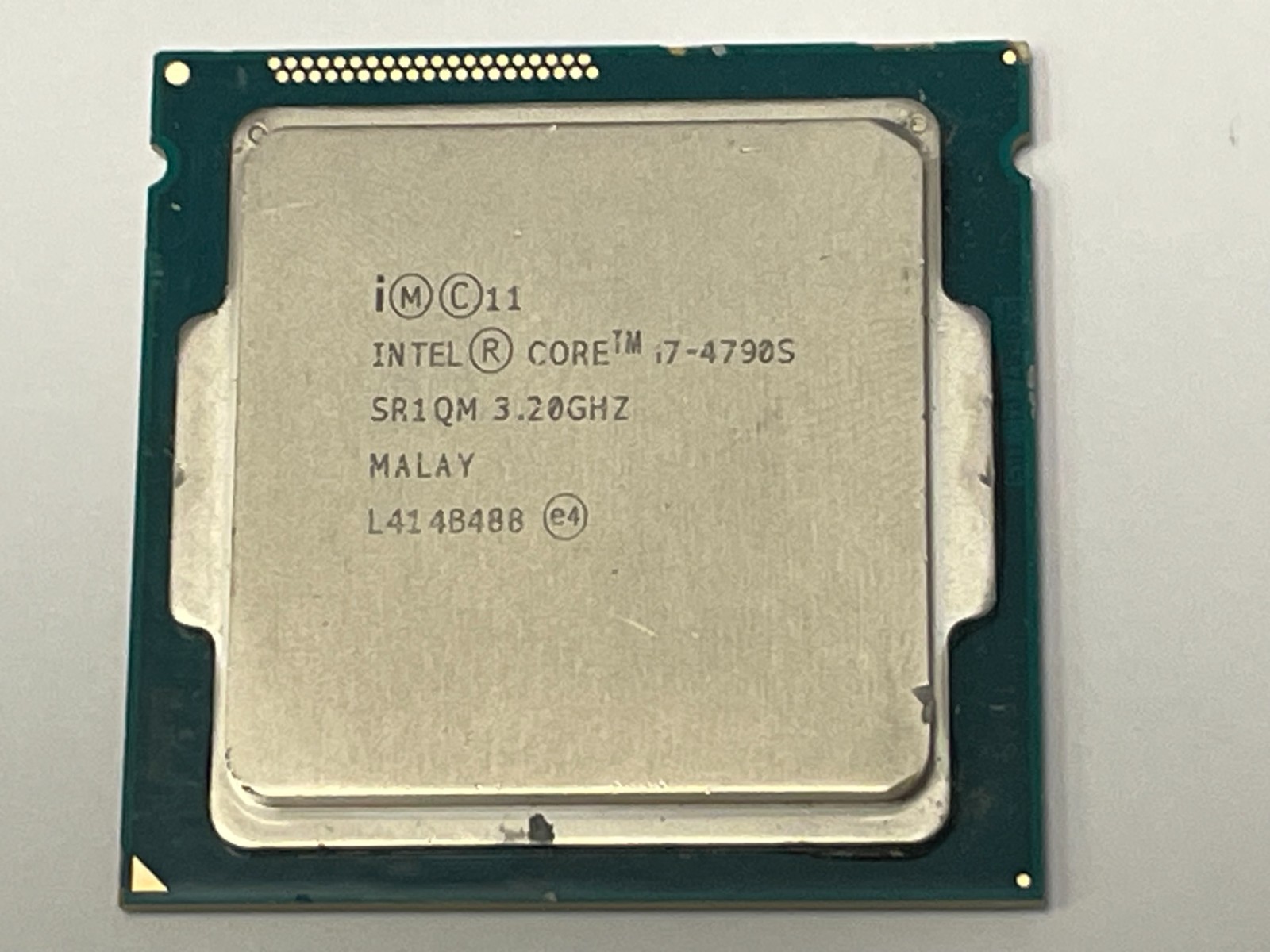 Intel SR1QM Core i7-4790S 3.20GHz 8M Socket 1150 Quad-Core CPU Processor LGA1150