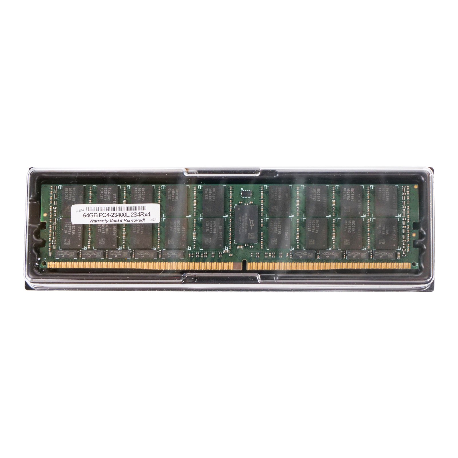 WL OEM 64GB DDR4 2933MHz PC4-23400R 2S8Rx4 ECC LRDIMM RAM