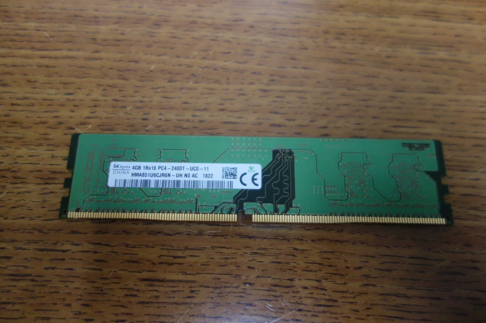 Lot 2 SK hynix 4GB DDR4-2400 PC4-2400T 288-Pin UDIMM Unbuffered HMA851U6CJR6N-UH
