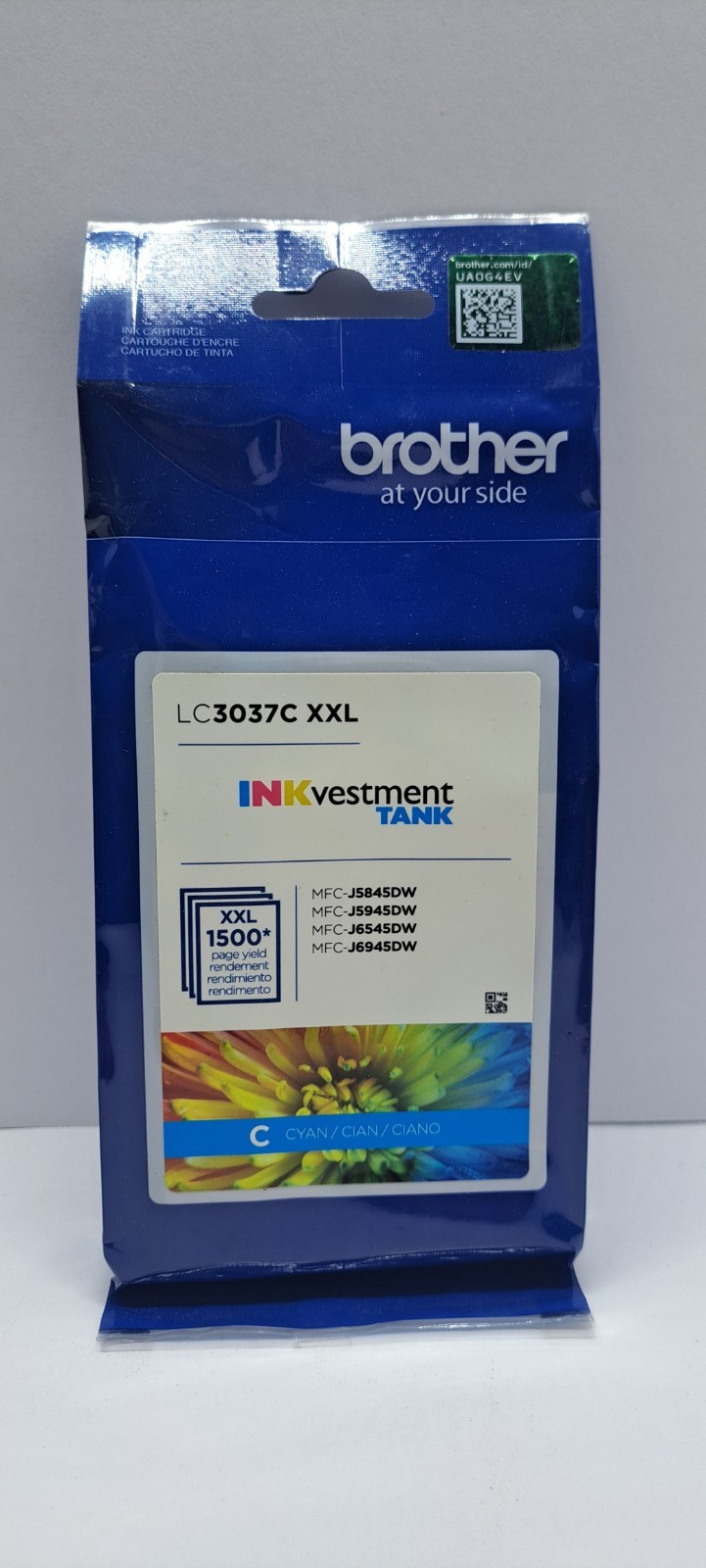 Brother Genuine LC3037C XXL CYAN Ink Cartridge SEALED 11/2024