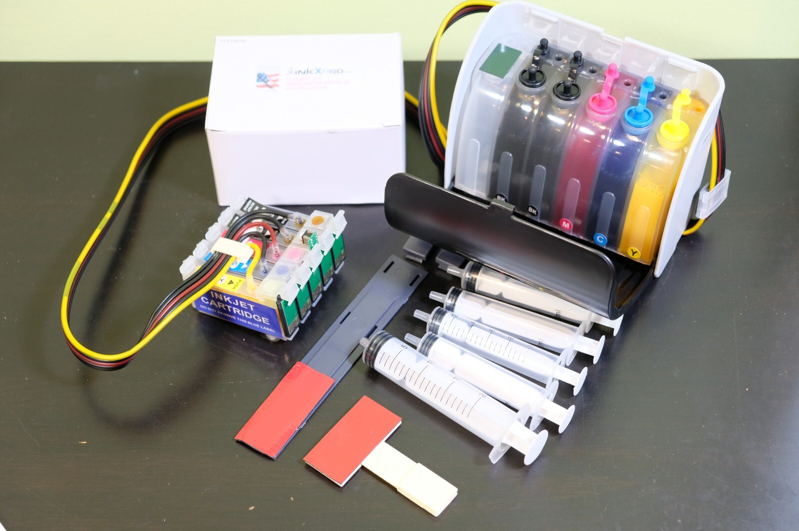 INKXPRO T69 XL  CISS  for EPSON Workforce 30 1100 prefilled Sublimation ink